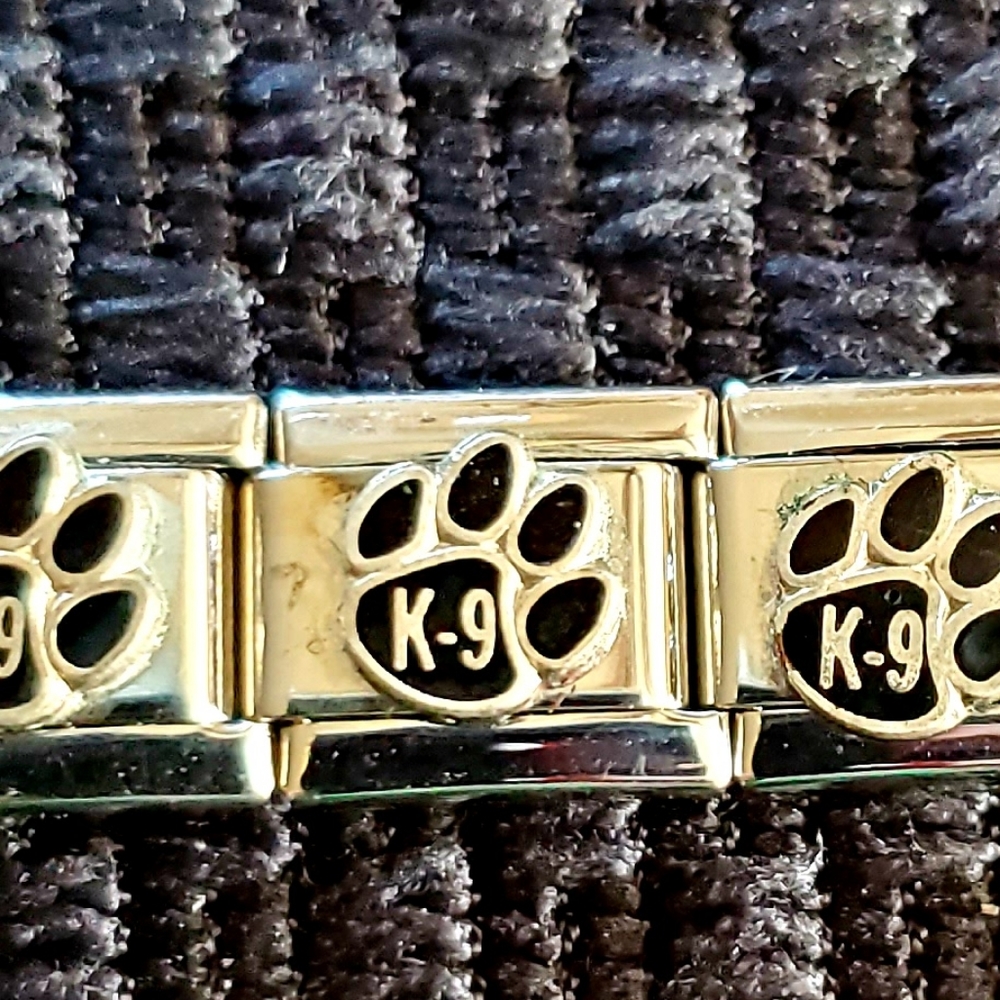 🛍BOGO 50% OFF❗NWOT🚔🐾 Custom Made K-9 Paw Italian Charm